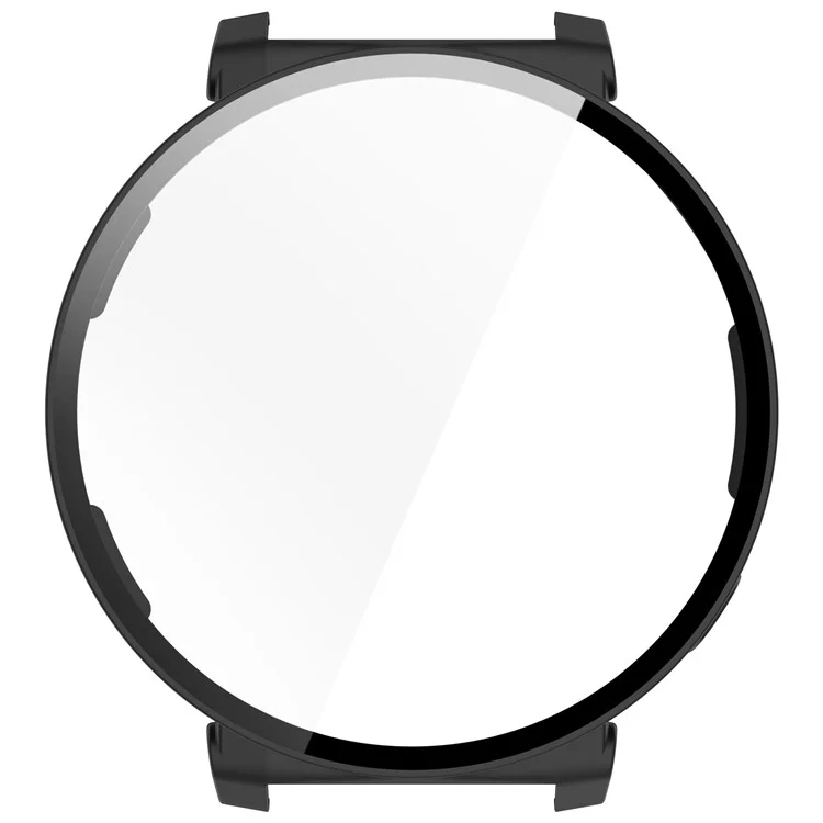 Pour Huawei Watch GT 5 Pro 42mm PC Cover Watch Frame Case avec Film de protection d'écran en verre trempé - Noir mat