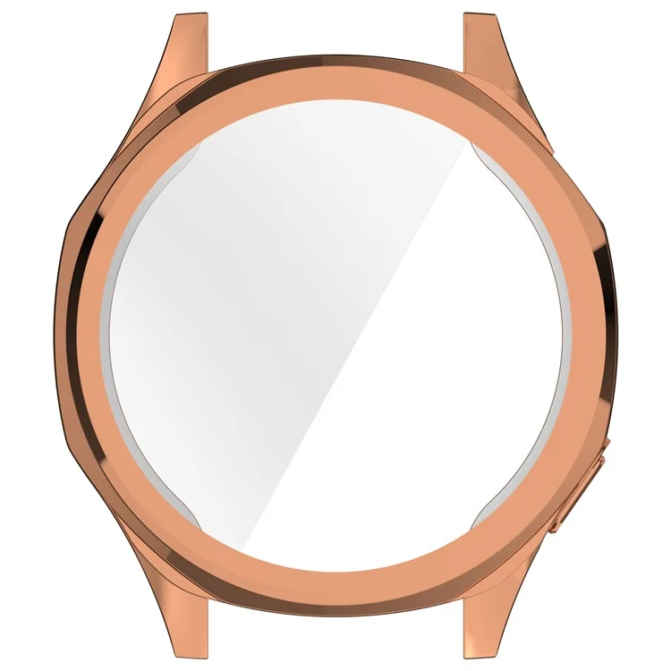 For Huawei Watch GT 5 46mm Watch Case Full Coverage Flexible TPU Electroplating Cover - Rose Gold