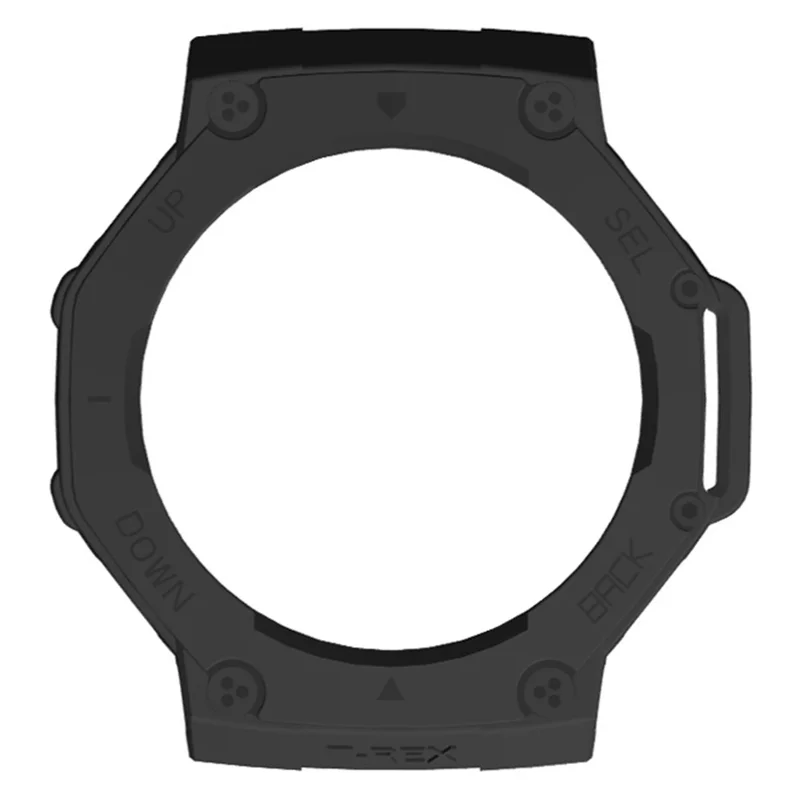 For Huami Amazfit T-Rex 3 Watch Case Drop-Proof Hard PC Protective Cover - Black