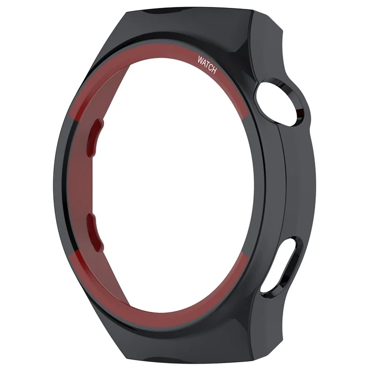 Pour Huawei Watch 4 Coque de montre anti-chocs et anti-rayures en PC dur, Noir