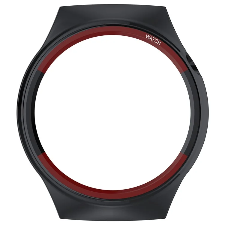 Pour Huawei Watch 4 Coque de montre anti-chocs et anti-rayures en PC dur, Noir