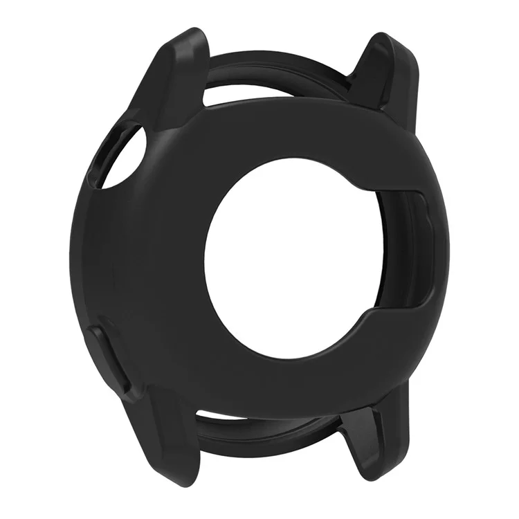 Capa protetora de silicone macio à prova de choque para Coros Pace 3 Watch - Preta