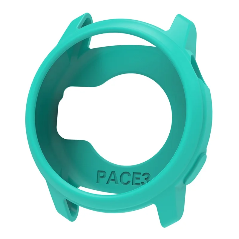 For Coros Pace 3 Watch Case Cover Shockproof Soft Silicone Protective Cover - Mint Green