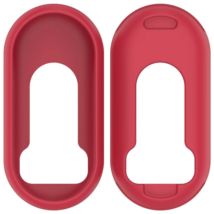 Silicone Watch Case for Xiaomi Smart Band 9 / 9 NFC / 9 Ceramic Edition / 8 / 8 NFC Watch Frame Cover - Rose