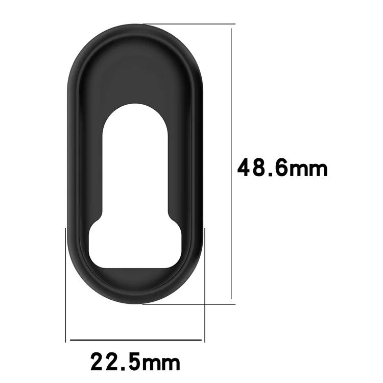 Silicone Watch Case for Xiaomi Smart Band 9 / 9 NFC / 9 Ceramic Edition / 8 / 8 NFC Watch Frame Cover - Rose