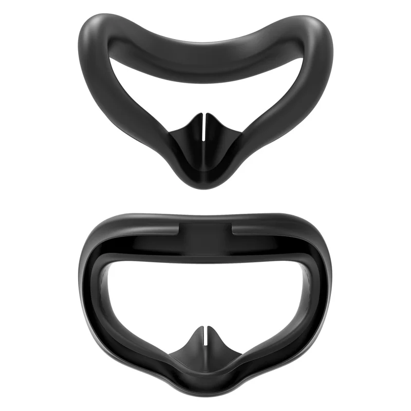 For Meta Quest 3S VR Headset Silicone Visor and Lens Protection Cover Set - Blue