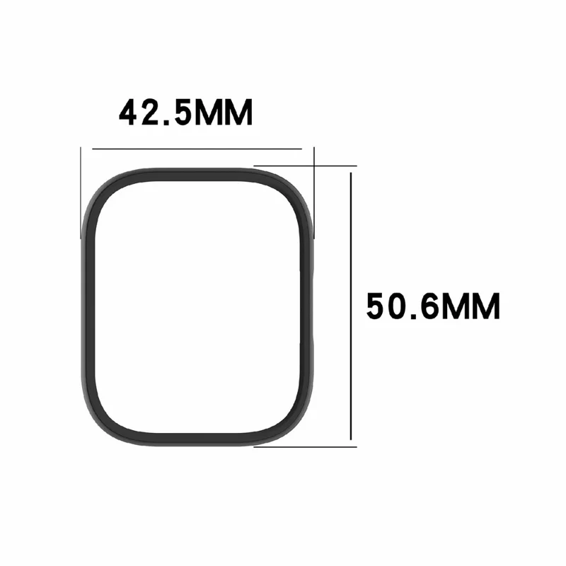 Pour Xiaomi Redmi Watch 5 Lite Étui de protection Hollow-Out PC Watch Frame Case - Noir