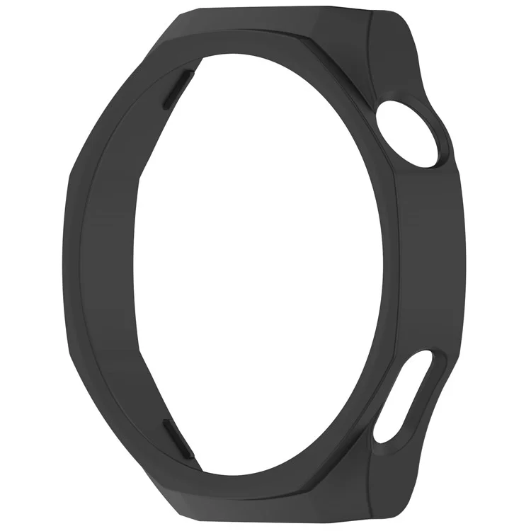 Pour Huawei Watch GT 5 Pro 46mm Étui de protection à motif ajouré en PC - Noir
