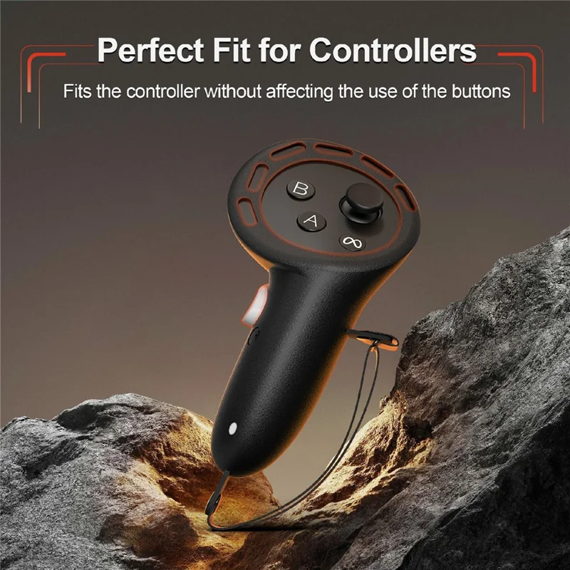 STARTRC GAMES For Meta Quest 3S / 3 Controller Silicone Case VR Handle Grip Protective Cover