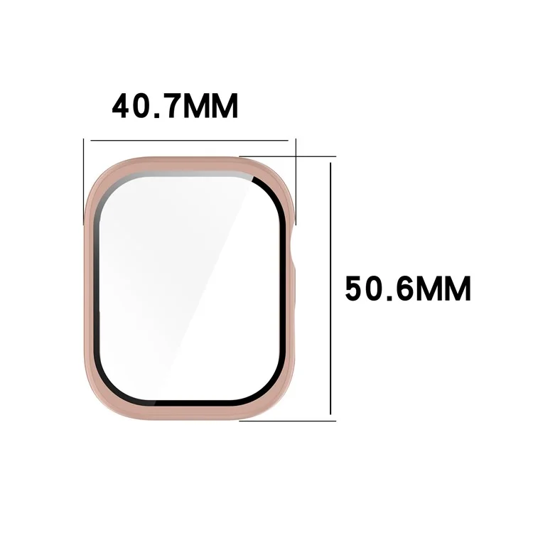 Custodia per Huawei Watch D2 in PC rigido con copertura completa dell'orologio e pellicola in vetro temperato - Nero