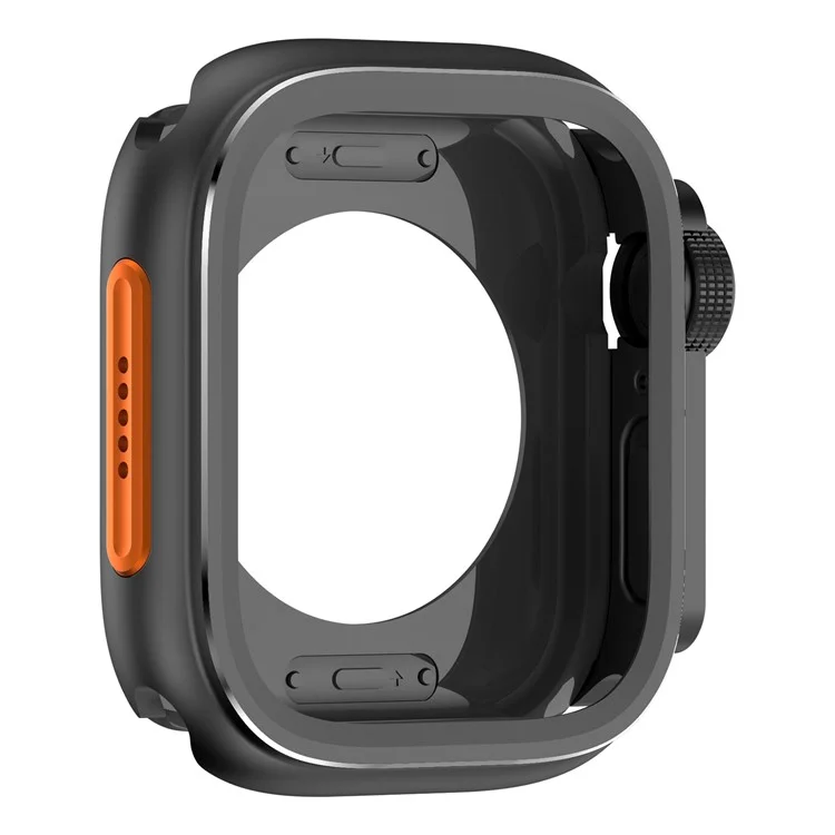 Custodia protettiva per Apple Watch 10 46mm - Trasformazione istantanea, custodia in lega metallica ultra - Nero