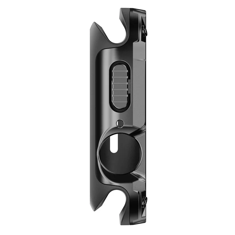 Watch Case Set for Apple Watch Series 9 8 7 SE 6 5 4 41mm 40mm Hard PC+TPU Watch Frame Cover Combo - Black