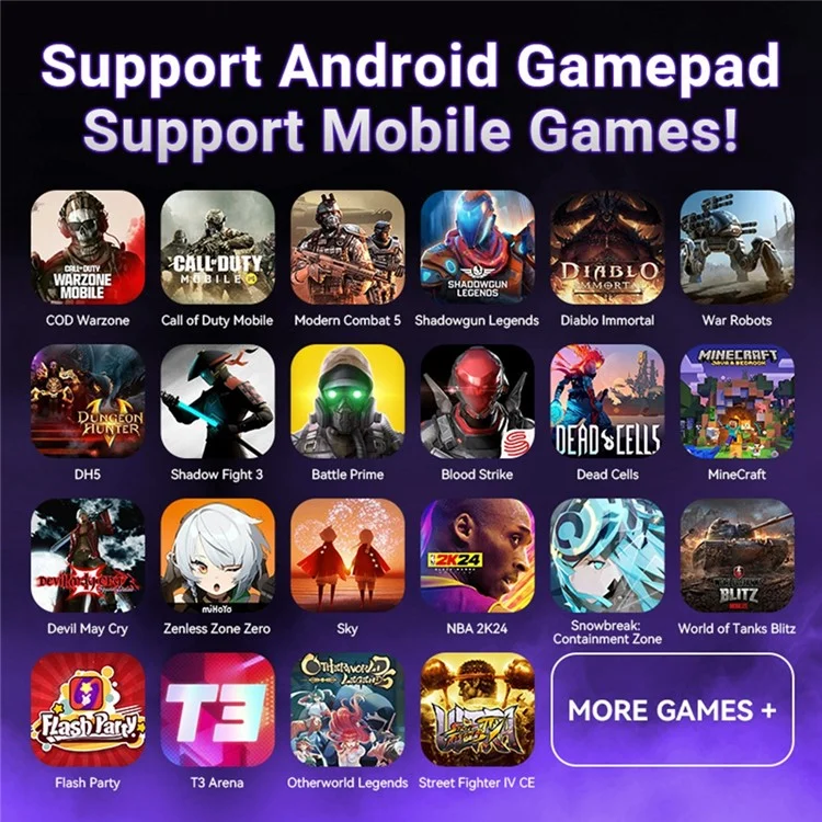 GAMWING M9 Conversor de Jogo Dual Mode Bluetooth com Fio para iOS Android Harmonyos