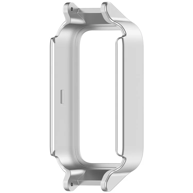 Custodia per Xiaomi Smart Band 9 Active / Redmi Band 3 semi-chiusa in PC cavo - Argento opaco