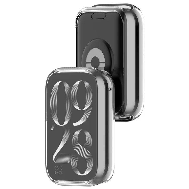 Für Xiaomi Smart Band 9 Pro Uhrengehäuse transparenter TPU-Vollschutz