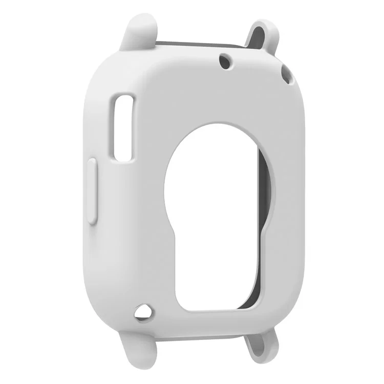 Custodia in silicone morbido per Xiaomi Redmi Watch 5 Lite - Bianco