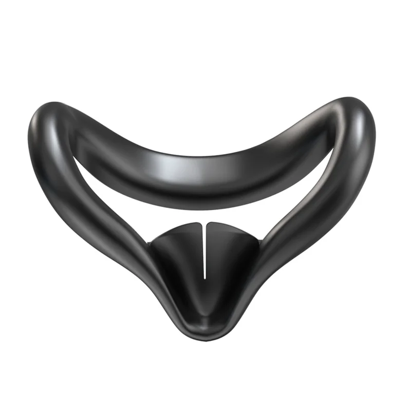 STARTRC GAMES Maschera in silicone e copertura di protezione per lenti per Meta Quest 3S - Nero