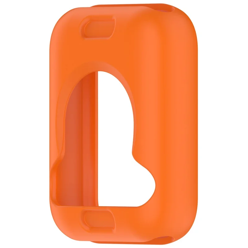 Capa protetora de silicone macio para Xiaomi Smart Band 9 Pro - Laranja