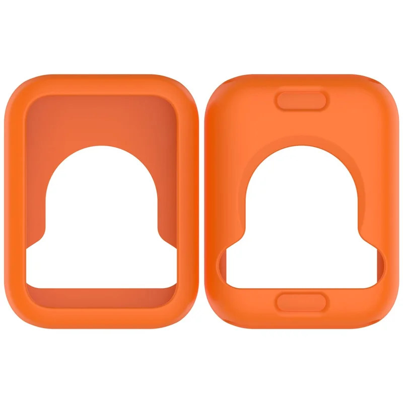 Capa protetora de silicone macio para Xiaomi Smart Band 9 Pro - Laranja