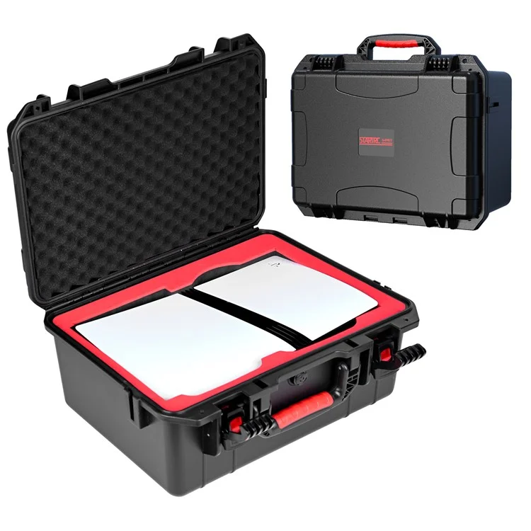 STARTRC GAMES For Sony PlayStation 5 Pro Console Waterproof Storage Case Organizer Portable Travel Carry Box