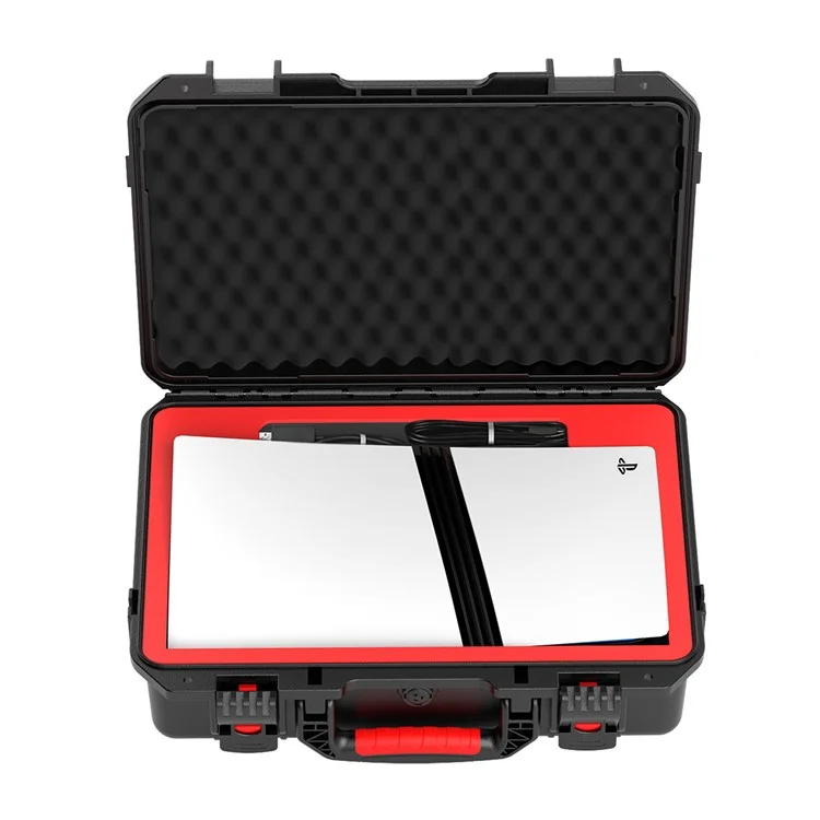STARTRC GAMES For Sony PlayStation 5 Pro Console ABS Waterproof Storage Case with Portable Handle