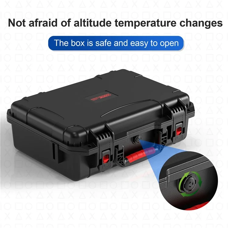 STARTRC GAMES For Sony PlayStation 5 Pro Console ABS Waterproof Storage Case with Portable Handle