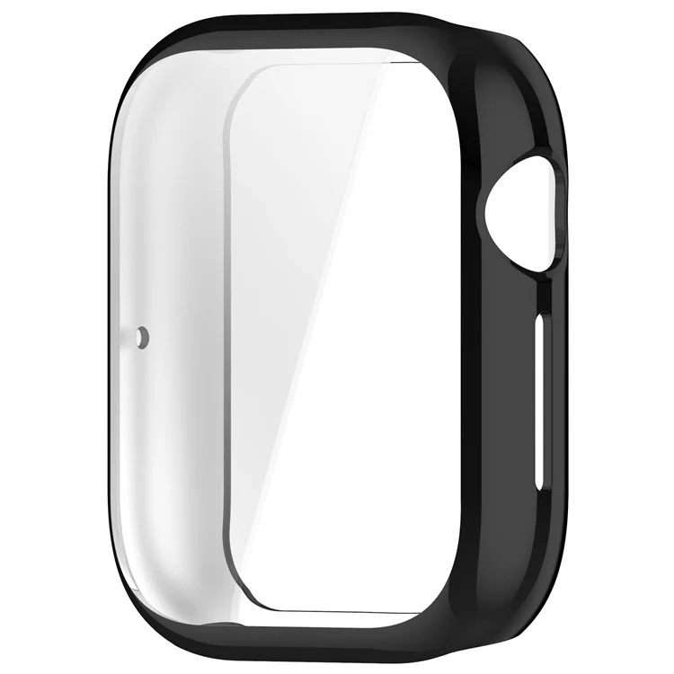 Custodia protettiva in TPU placcata per orologio For Honor Watch 5 con pellicola per lo schermo - Nero