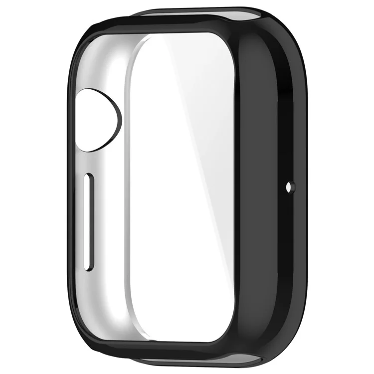 Custodia protettiva in TPU placcata per orologio For Honor Watch 5 con pellicola per lo schermo - Nero