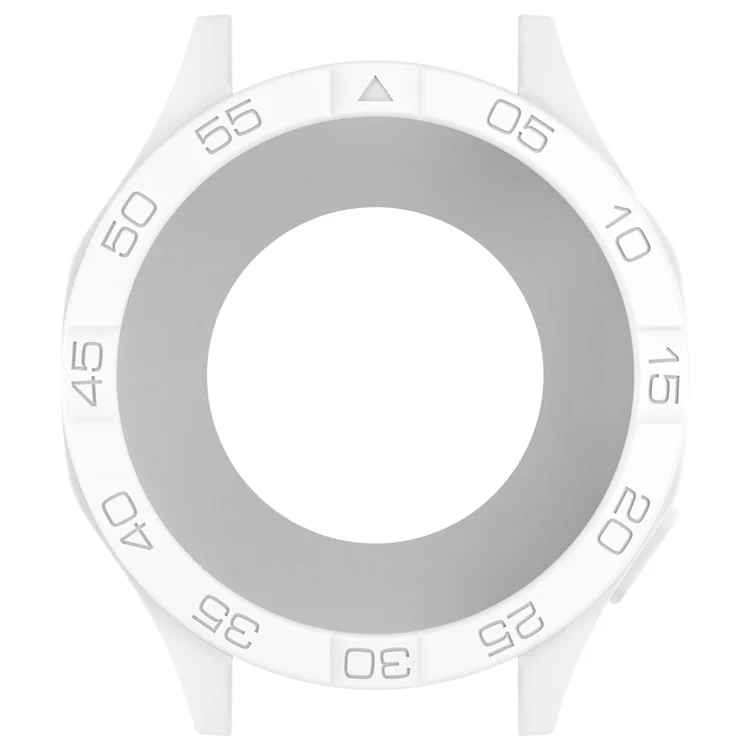 Watch Case for Huawei Watch GT 5 Pro 46mm / GT 5 46mm / GT 4 46mm Soft Silicone Protective Cover - White
