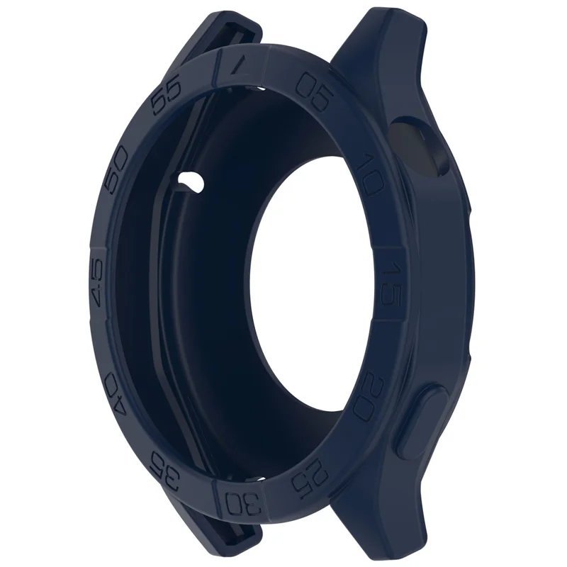 Watch Case for Huawei Watch GT 5 Pro 46mm / GT 5 46mm / GT 4 46mm Soft Silicone Protective Cover - Dark Blue