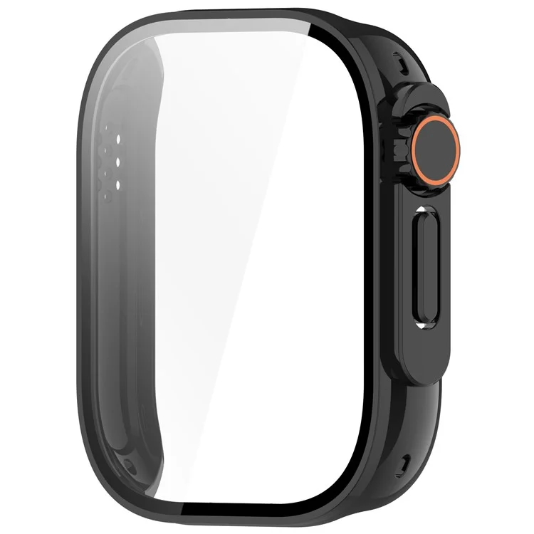 Per Xiaomi Redmi Watch 5 Lite Custodia in vetro temperato PC Integrated Full Coverage Protector - Nero