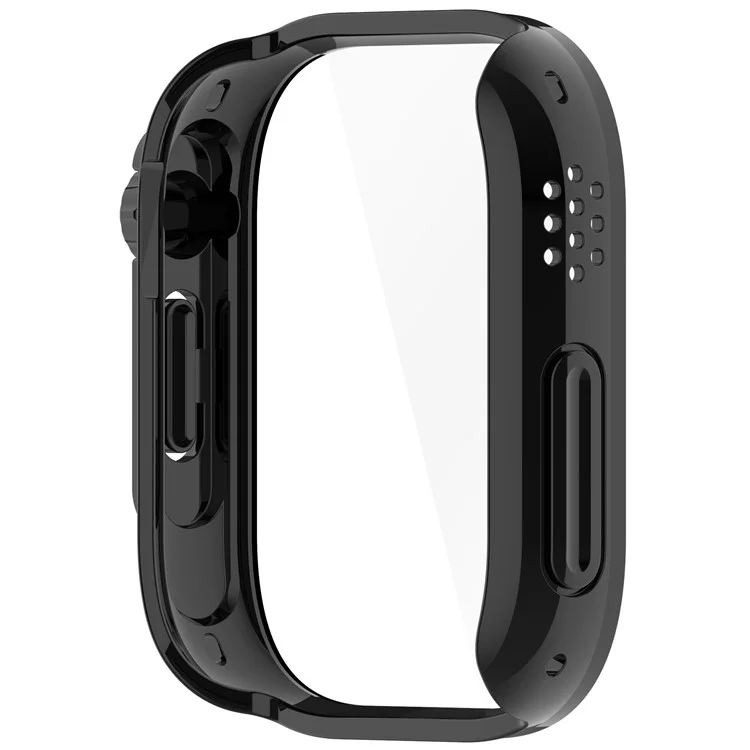 Per Xiaomi Redmi Watch 5 Lite Custodia in vetro temperato PC Integrated Full Coverage Protector - Nero