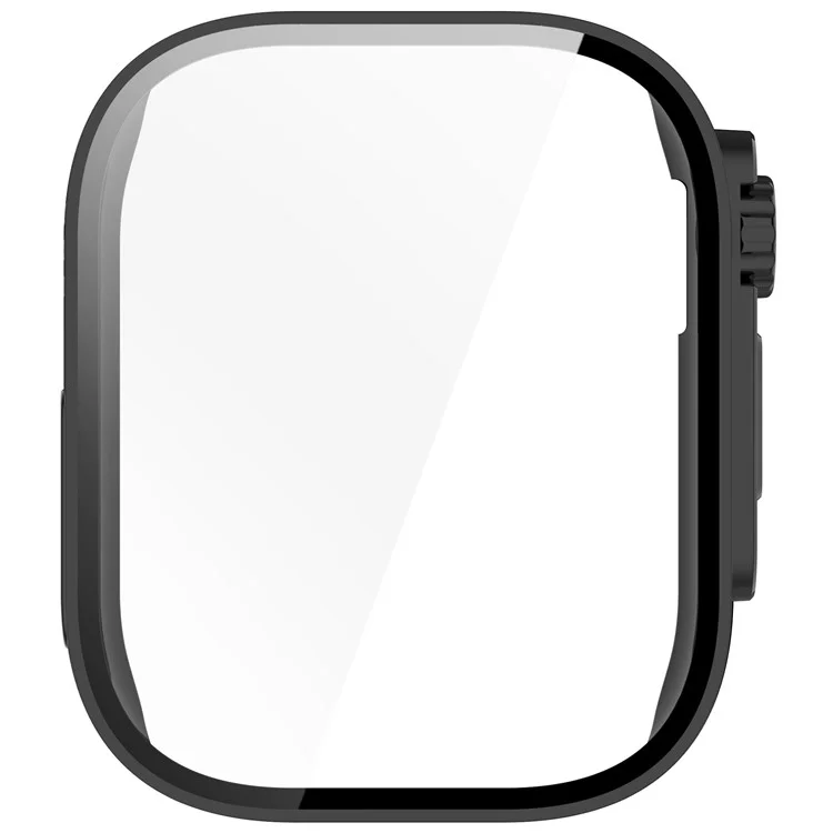 Per Xiaomi Redmi Watch 5 Lite Custodia in vetro temperato PC Integrated Full Coverage Protector - Nero