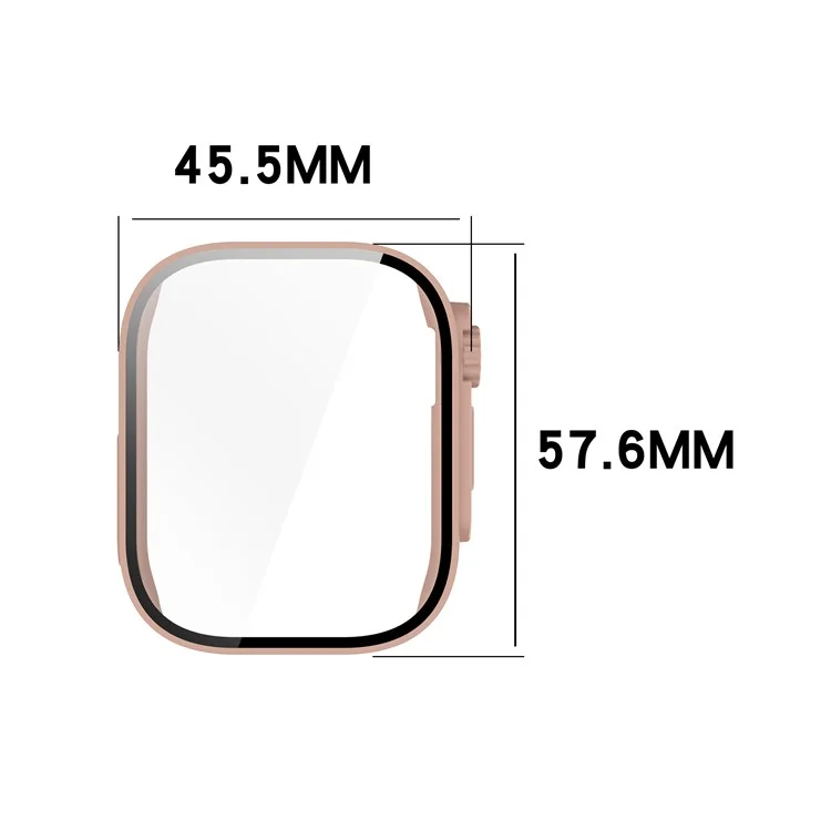 Per Xiaomi Redmi Watch 5 Active, vetro temperato PC, custodia integrata completa, protezione - Nero