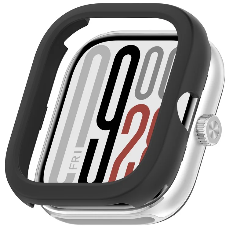 Custodia per orologio per Xiaomi Redmi Watch 5 eSIM / Watch 5 / Watch 4 Copertura protettiva in PC semi-chiusa e cava - Nera