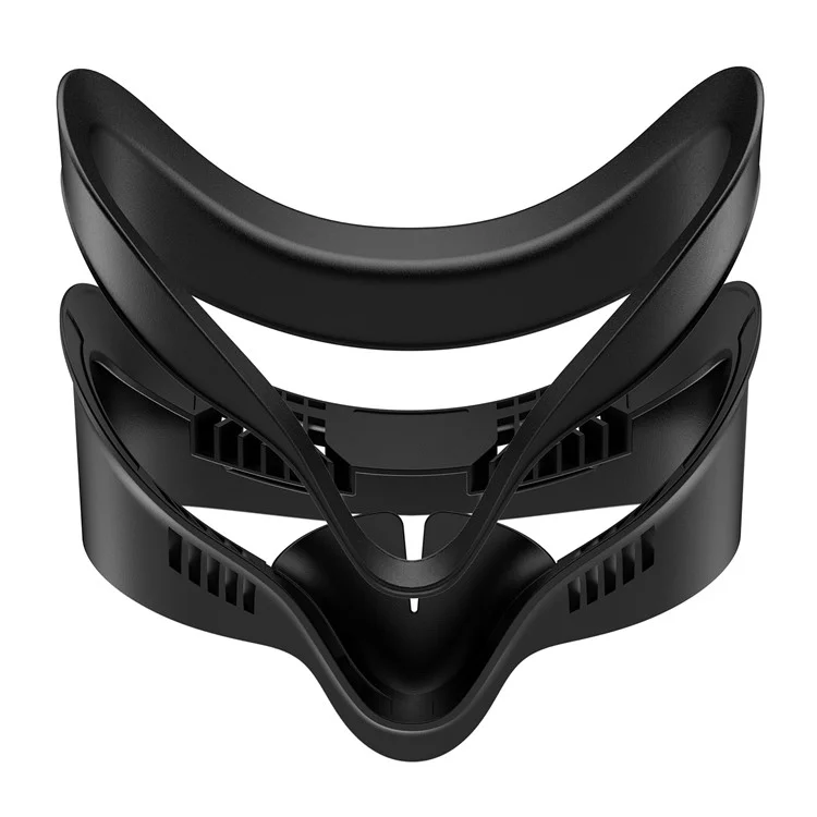 STARTRC GAMES Maschera per viso in pelle / imbottitura in schiuma di lycra per Meta Quest 3S VR, traspirante