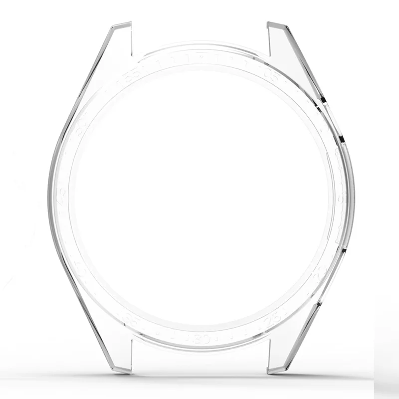 For Aigo G20 Watch Case Drop-Proof Hard PC Protective Cover - Transparent