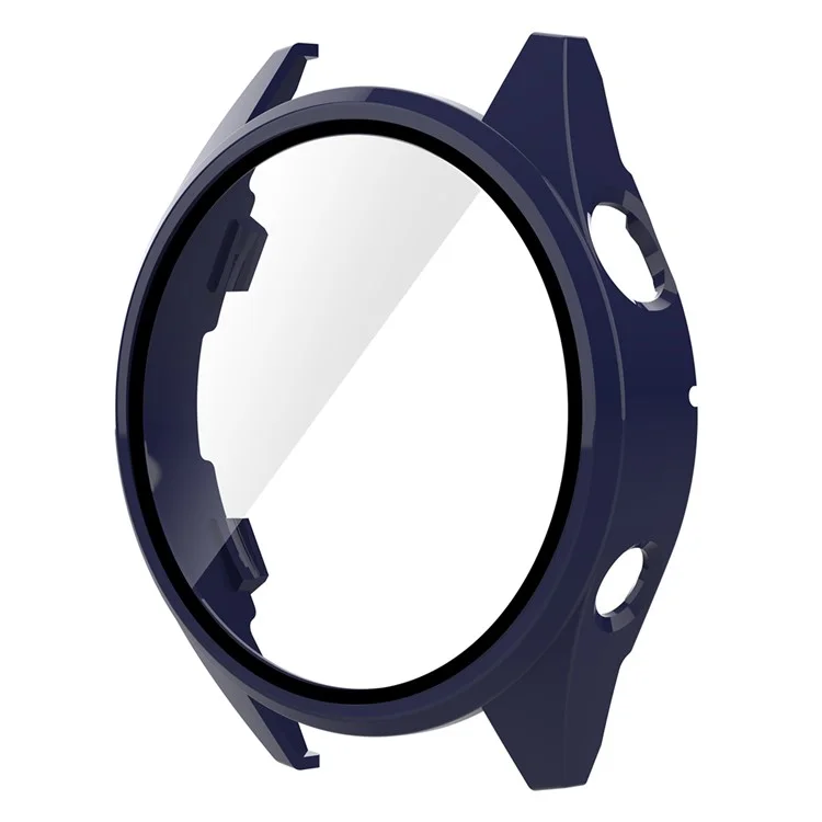 Custodia per orologio Aigo G20 con cornice in PC e pellicola protettiva in vetro temperato - Blu scuro