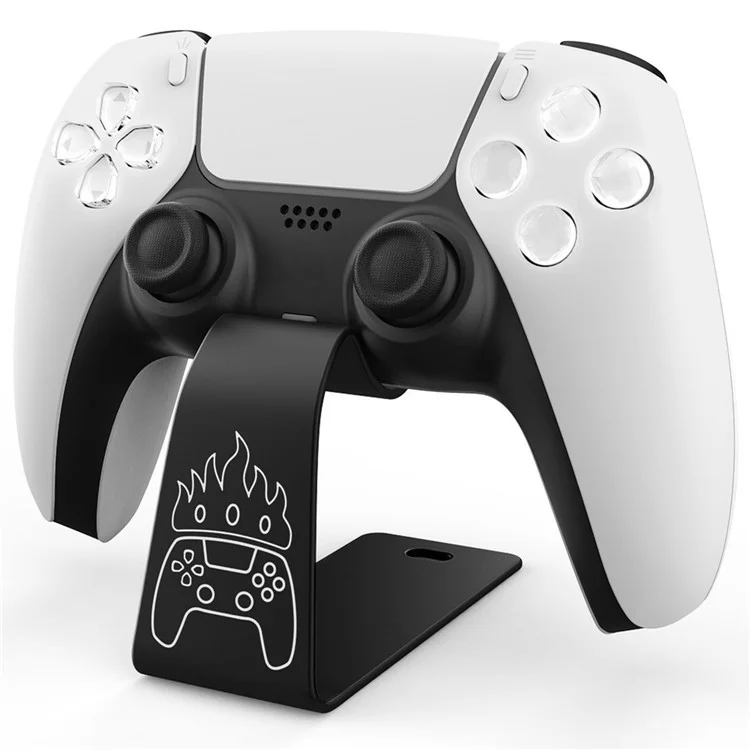 Подставка для игрового контроллера AMVR для Sony PlayStation 5 / PlayStation 4 / PlayStation 3 / Xbox / Betop / NVIDIA, держатель геймпада из алюминиевого сплава - черный