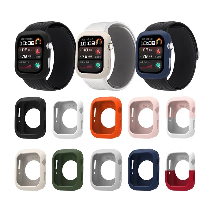 Étui de protection en silicone pour Huawei Watch D2 - Vert foncé