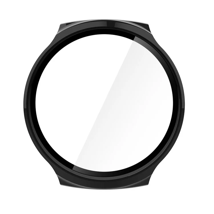 Custodia per orologio smart Aigo V8 in PC con pellicola protettiva in vetro temperato per lo schermo - Nero