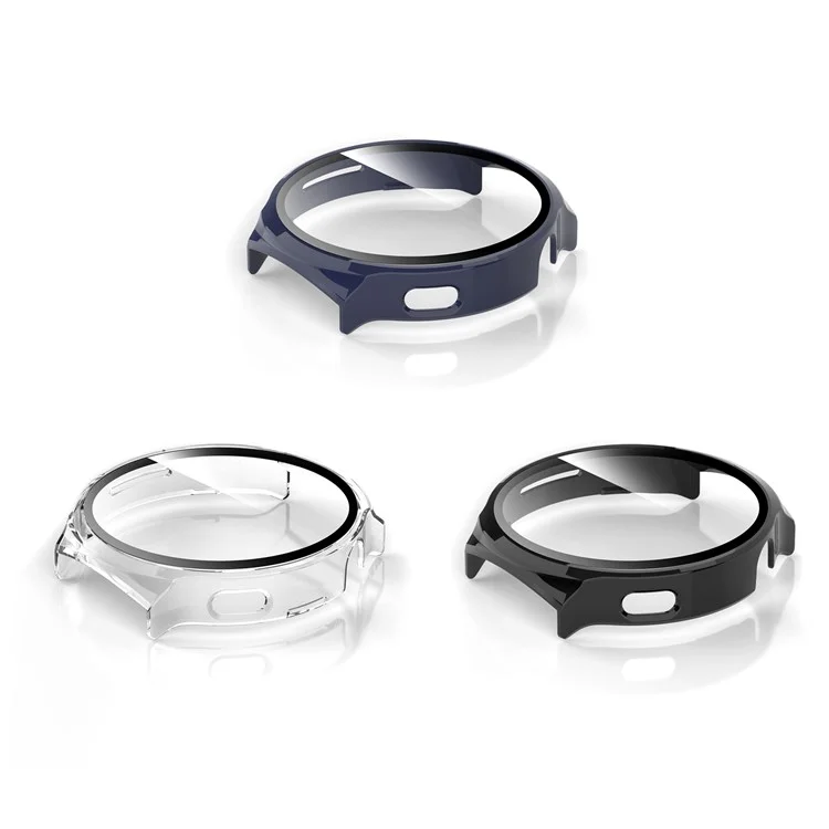 Custodia per orologio smart Aigo V8 in PC con pellicola protettiva in vetro temperato per lo schermo - Nero