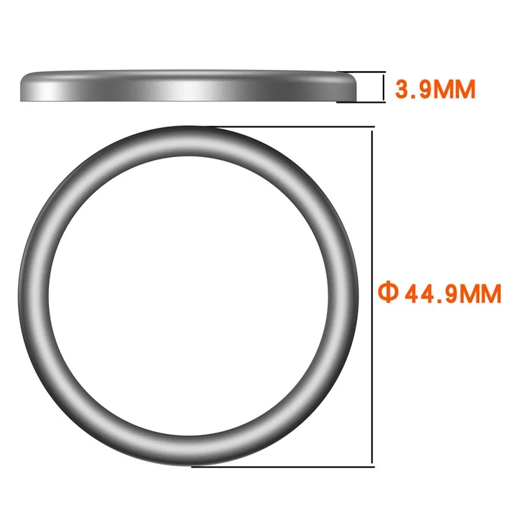 For Nothing CMF Watch Pro 2 Metal Watch Bezel Round Arc Design Smartwatch Ring - Silver