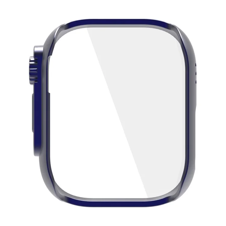 For Xiaomi Redmi Watch 5 Active PC Frame Watch Case with Tempered Glass Screen Film - Midnight Blue