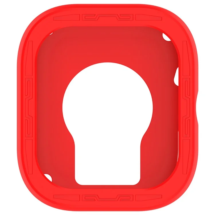 Étui en silicone pour Xiaomi Redmi Watch 5 / Watch 5 eSIM, couvercle de protection de montre ajouré - Rouge