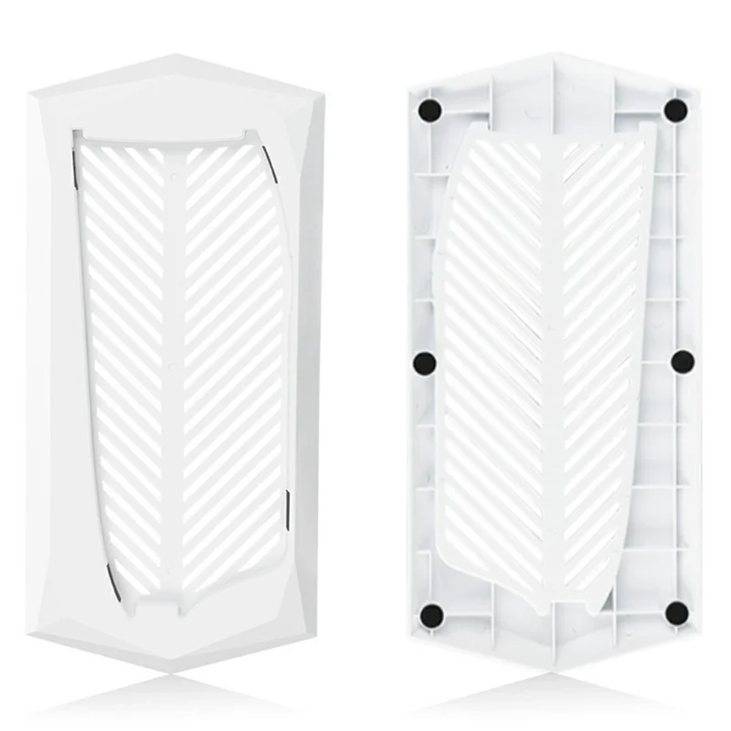 Cooling Stand for Sony PS5 Slim Disc Edition Vertical Game Console Heat Dissipation Base - White