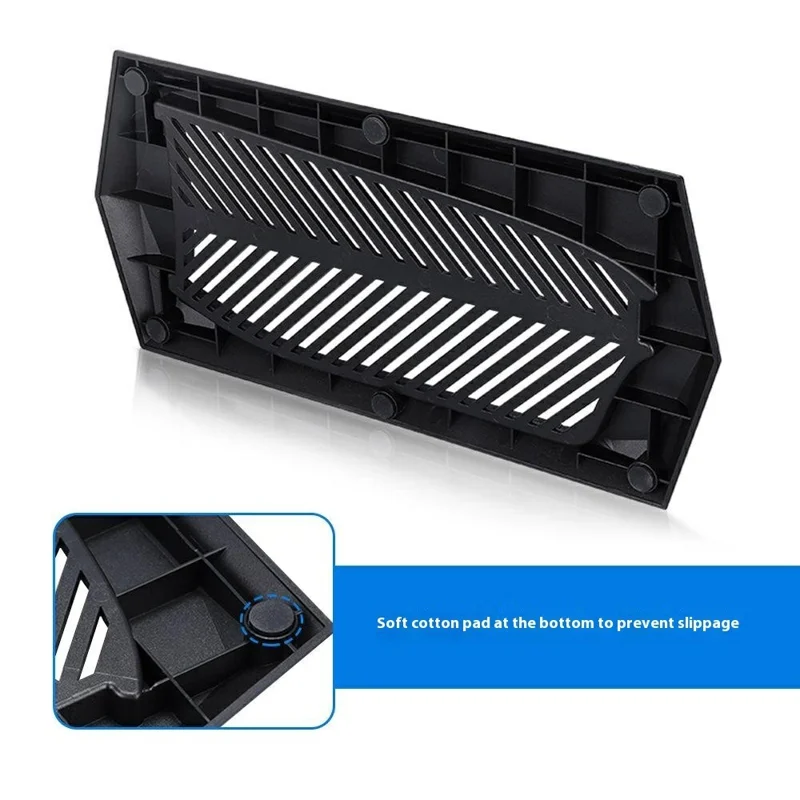 Cooling Stand for Sony PS5 Slim Disc Edition Vertical Game Console Heat Dissipation Base - White