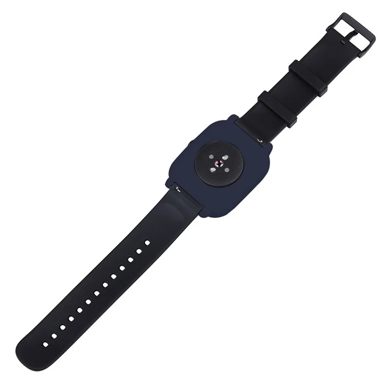 Für Huami Amazfit GTS Silikon Schutzhülle Slim Fit Langlebige Abdeckung - Mitternachtsblau