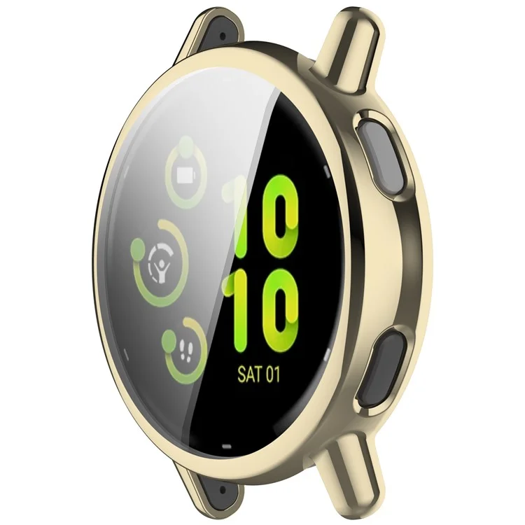 Для часов Garmin vivoactive 5 Чехол с полной защитой Мягкий TPU чехол Устойчивый к царапинам - Светло-золотой