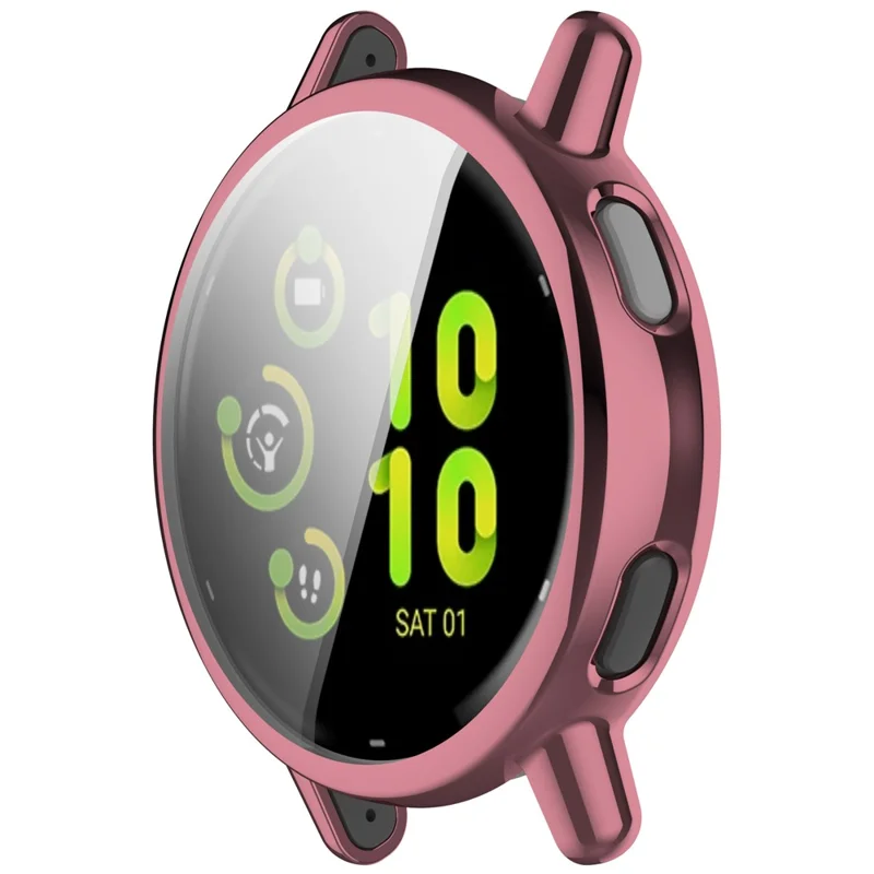 For Garmin vivoactive 5 Watch Case Full Protection TPU Soft Cover Scratch Resistant - Pink